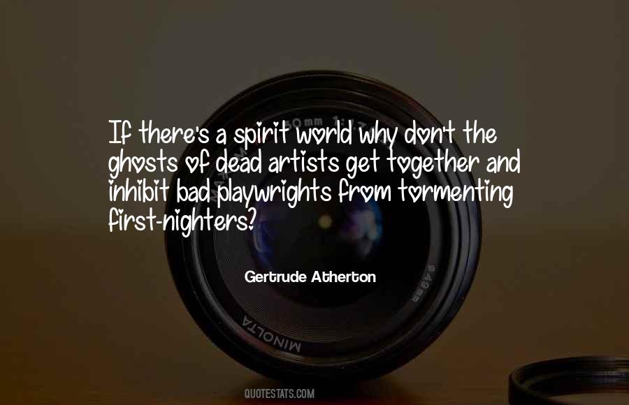 Quotes About The Spirit World #115748