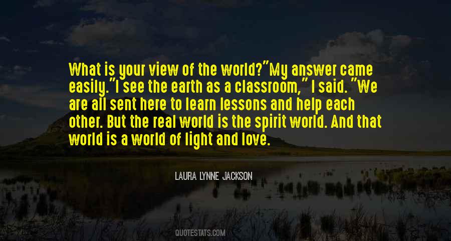 Quotes About The Spirit World #1383775