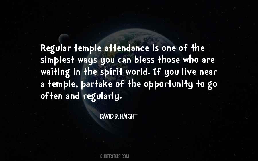 Quotes About The Spirit World #1725480
