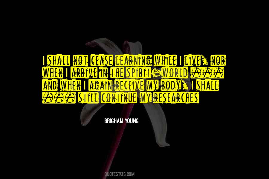 Quotes About The Spirit World #433763