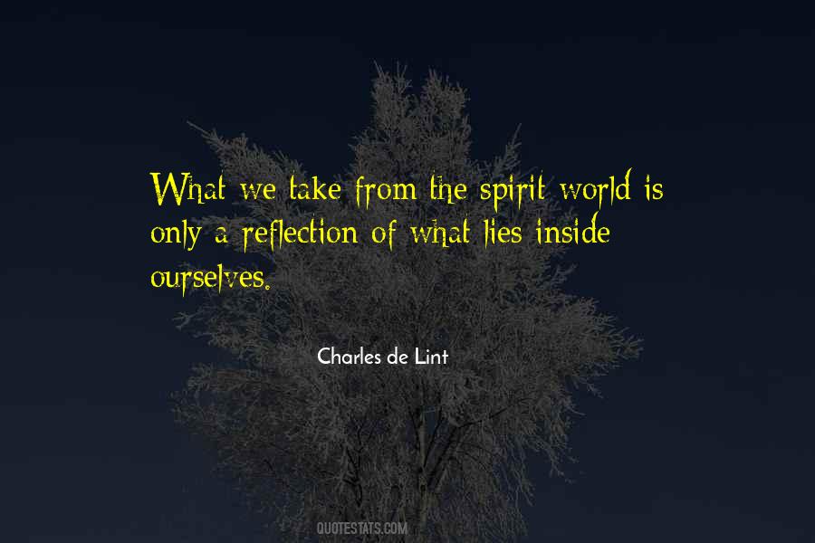 Quotes About The Spirit World #62855