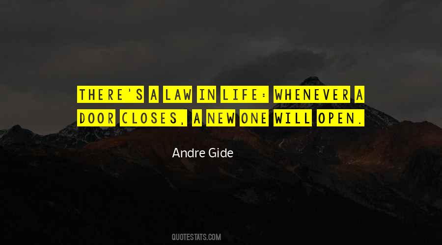 Quotes About Life When One Door Closes #1165480