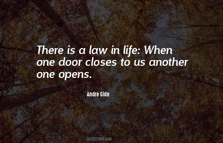 Quotes About Life When One Door Closes #792049