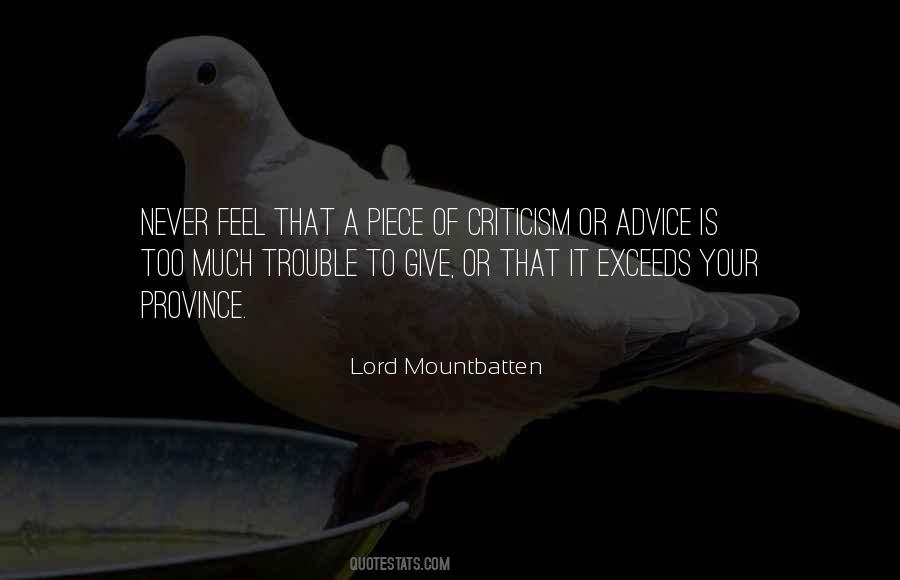 Lord Mountbatten Sayings #758168