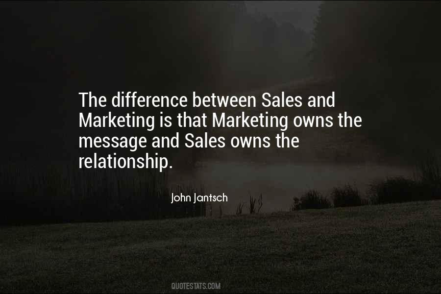 Quotes About Sales And Marketing #295153