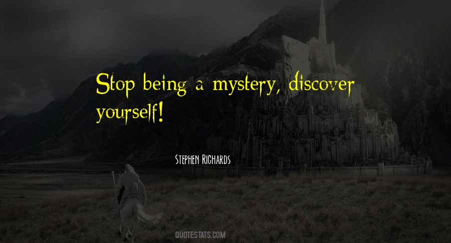 Mystery Quotes And Sayings #1120312