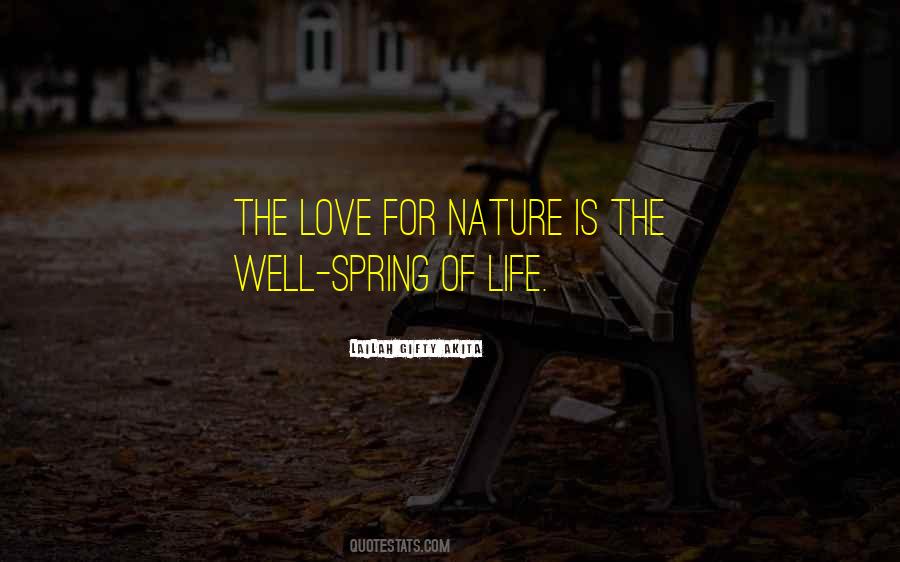 Wise Nature Sayings #341544