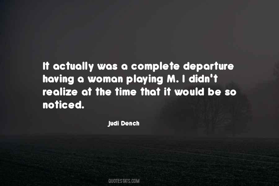 Quotes About Departure #967886