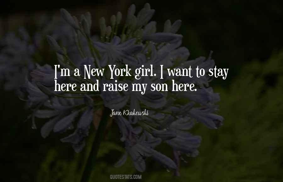 New York Girl Sayings #1180588