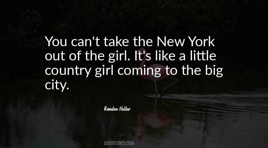 New York Girl Sayings #124166