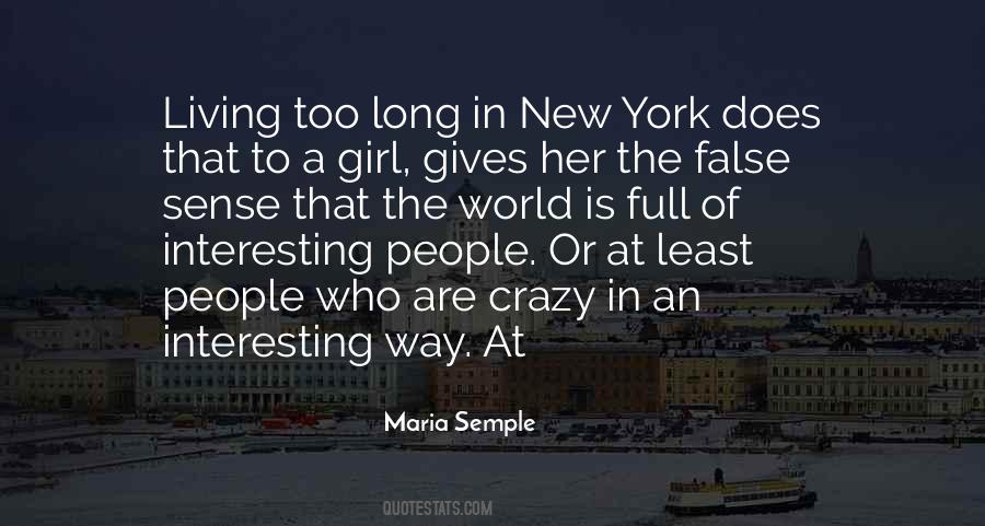 New York Girl Sayings #25926
