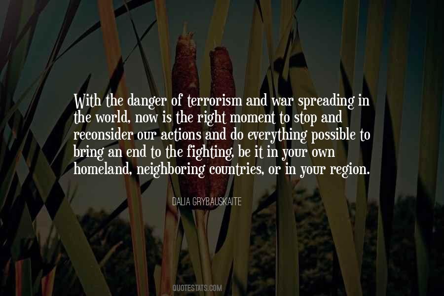 Quotes About Stop War #203776