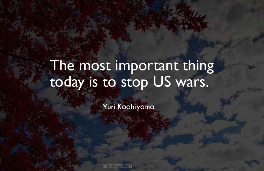 Quotes About Stop War #830346