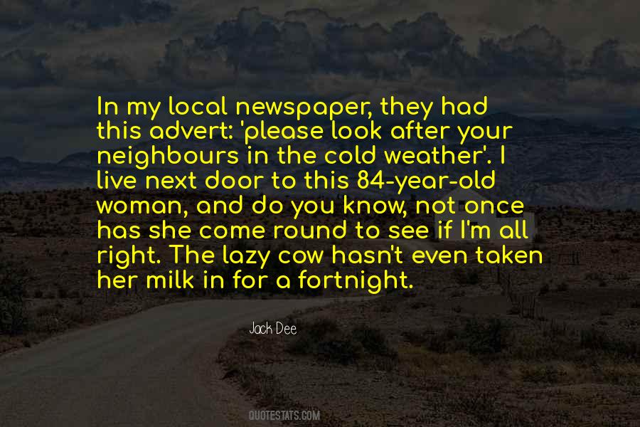 Old Newspaper Sayings #700864