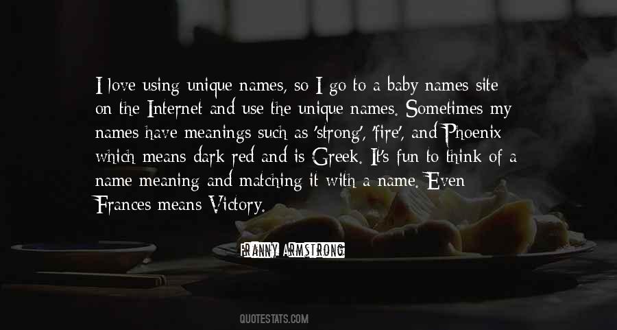 Quotes About Baby Names #944877