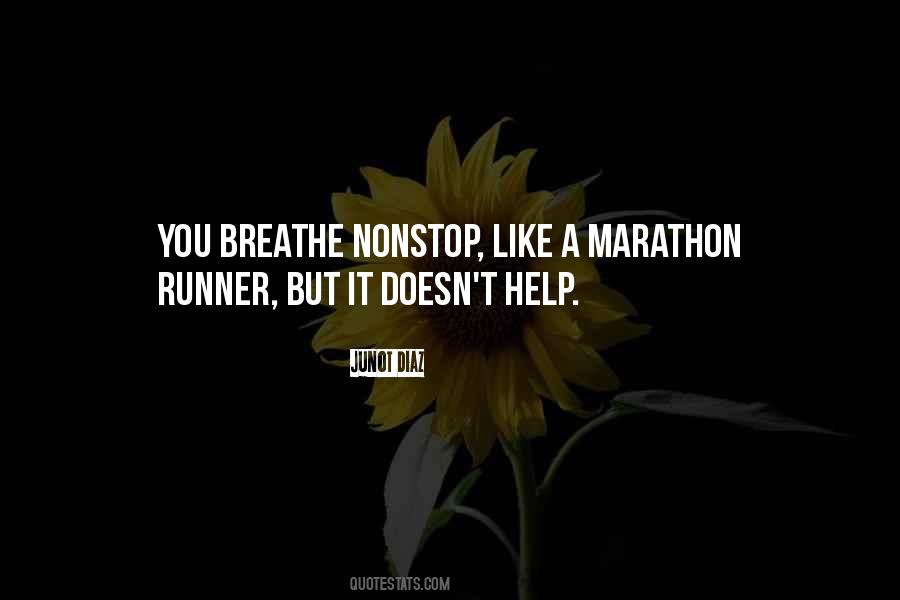 Marathon Runner Sayings #1470435