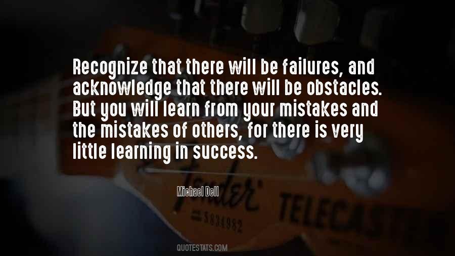 Quotes About Learning From Your Failures #351574