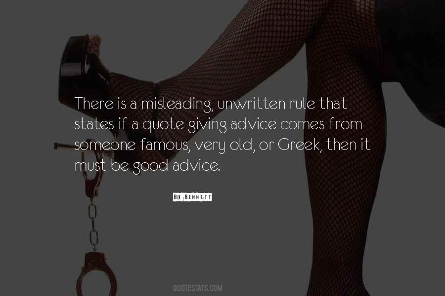 Famous Old Sayings #1196547