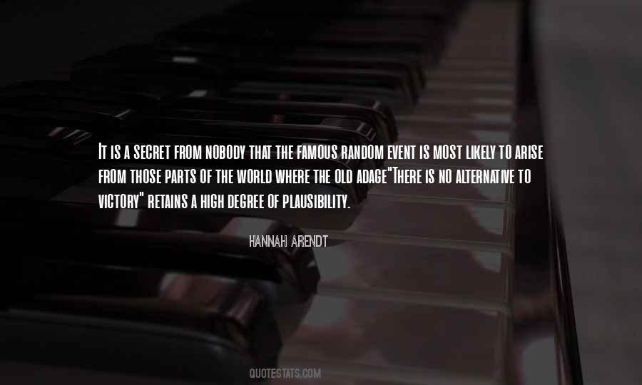 Famous Old Sayings #1860323