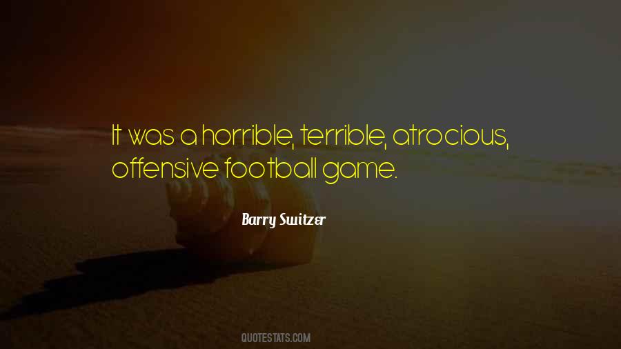 Offensive Football Sayings #477907