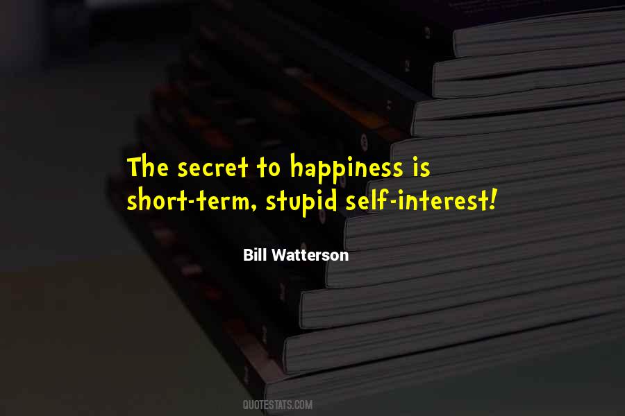 Short Self Sayings #847413