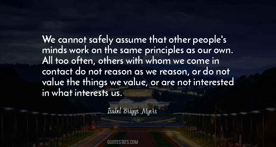 Quotes About Things We Value #1318943