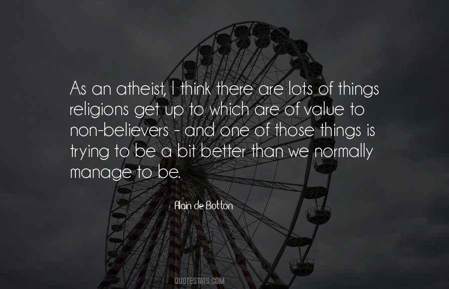 Quotes About Things We Value #1334685