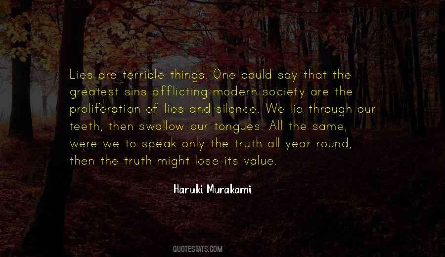 Quotes About Things We Value #654550