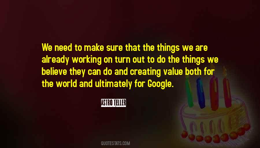 Quotes About Things We Value #787918