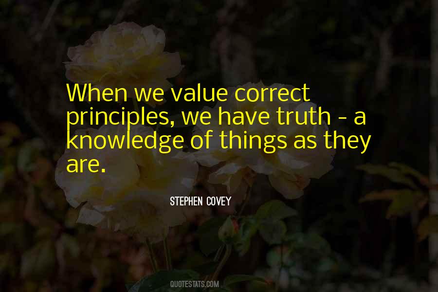 Quotes About Things We Value #856292