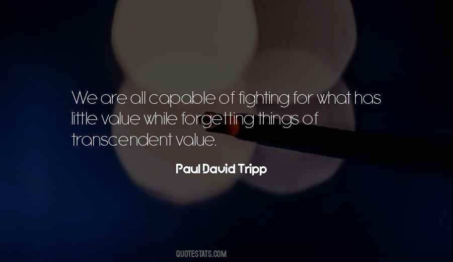 Quotes About Things We Value #867801