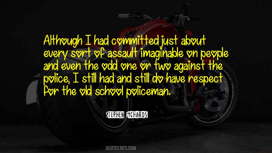 Old Police Sayings #28983