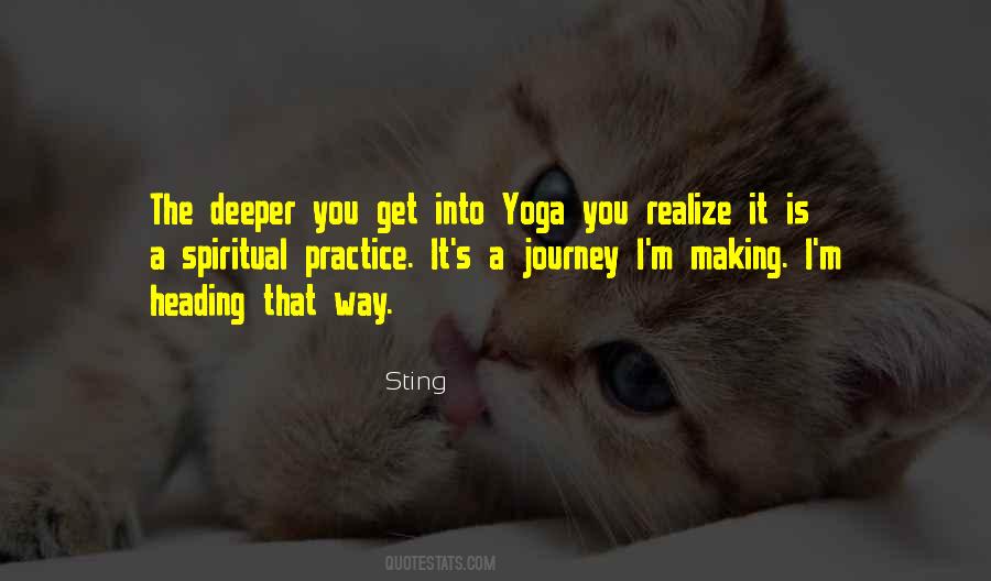Quotes About Yoga Journey #1543845