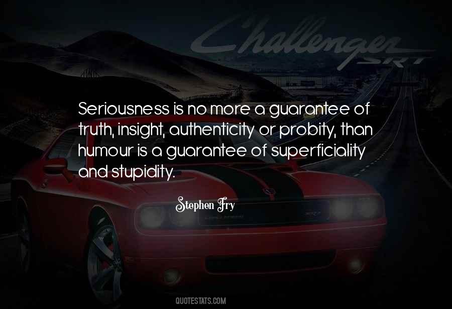Quotes About Superficiality #201340