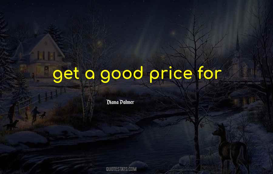 Good Price Sayings #298641