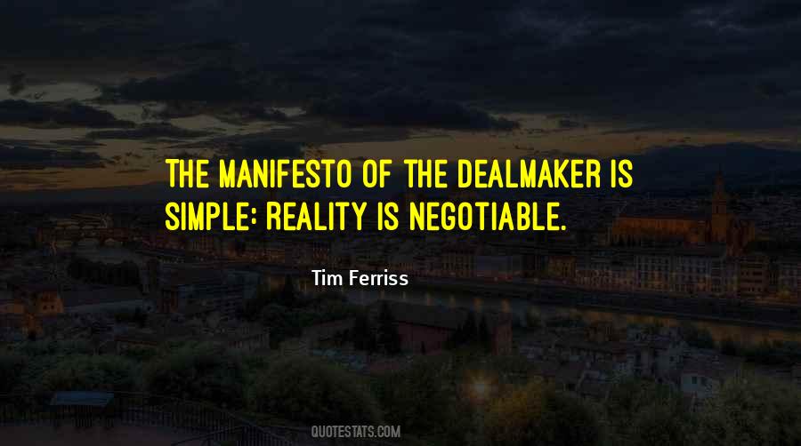 Quotes About Negotiable #1470800