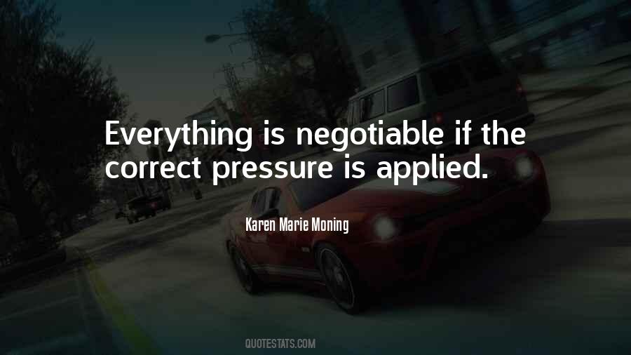 Quotes About Negotiable #1757675