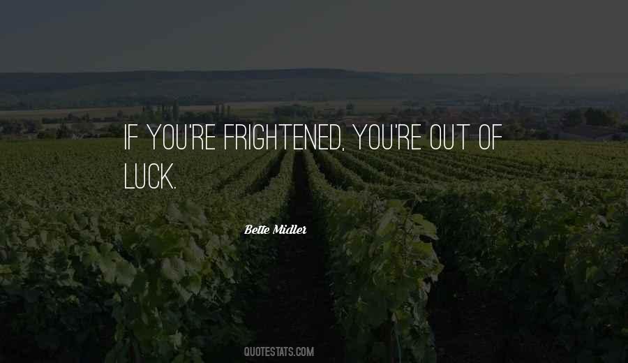 Out Of Luck Sayings #929977