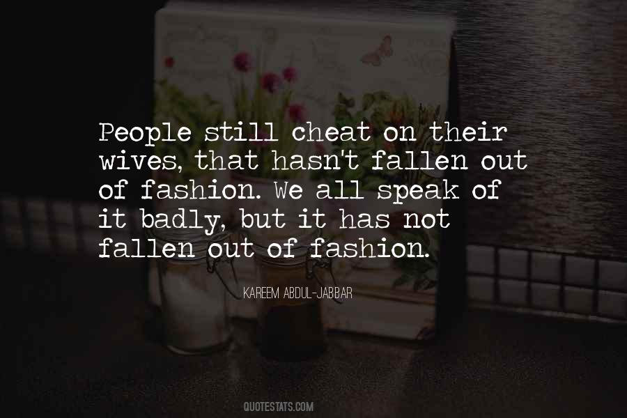 Out Of Fashion Sayings #251955