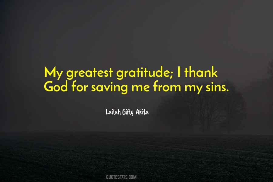 Quotes About Gratitude For God #1006375