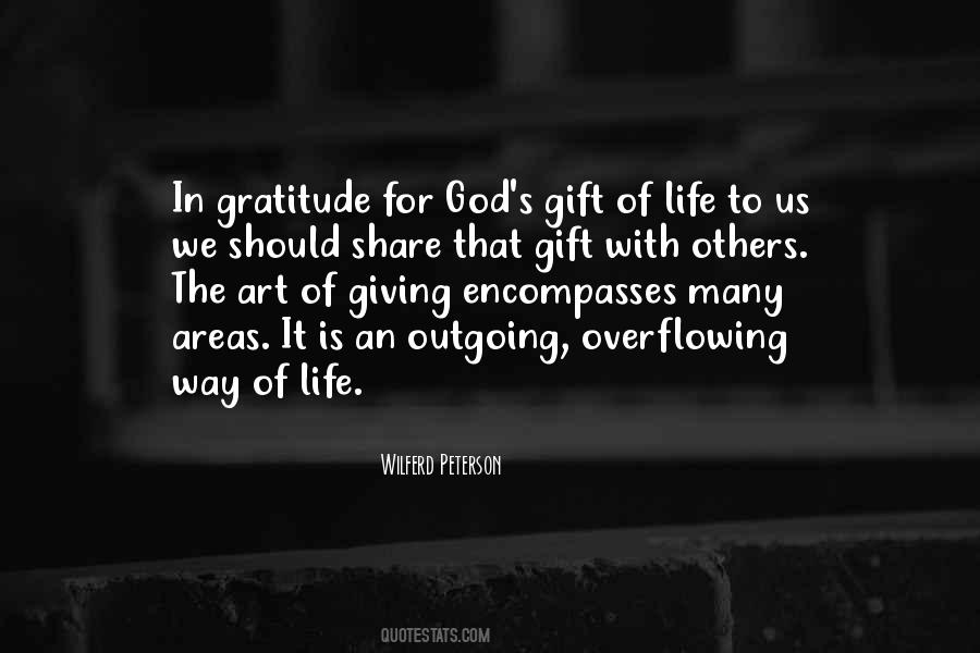 Quotes About Gratitude For God #1109048