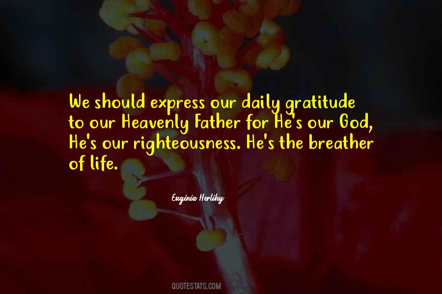 Quotes About Gratitude For God #1324597