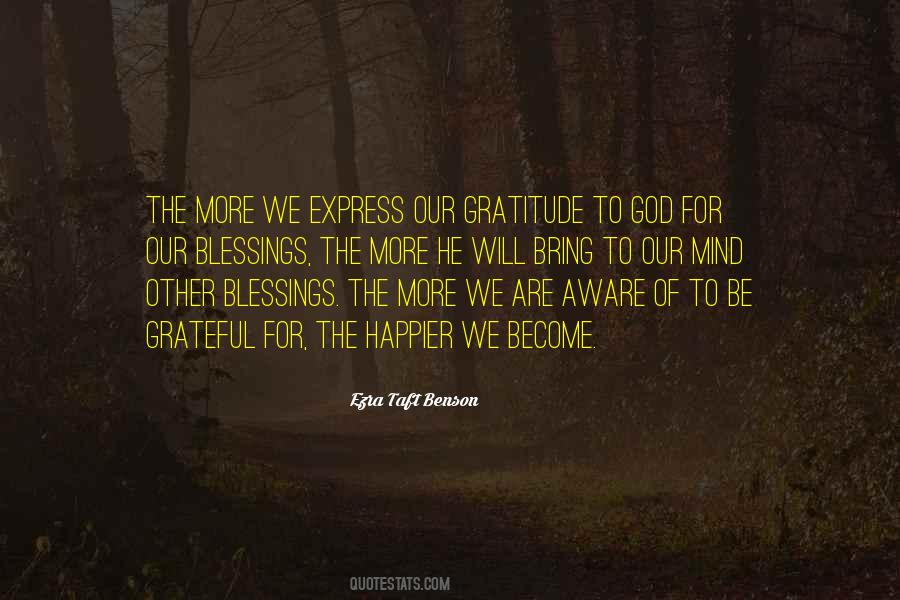 Quotes About Gratitude For God #823785