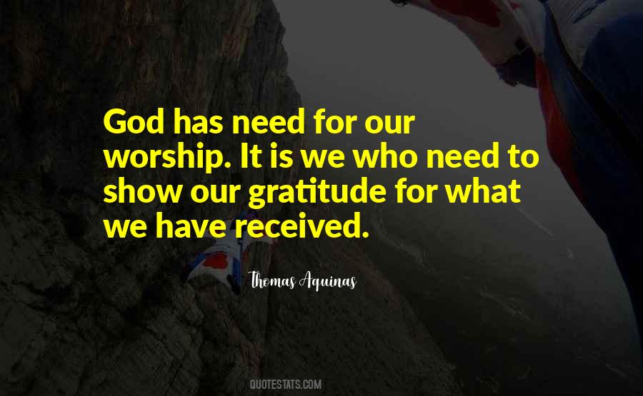 Quotes About Gratitude For God #975943