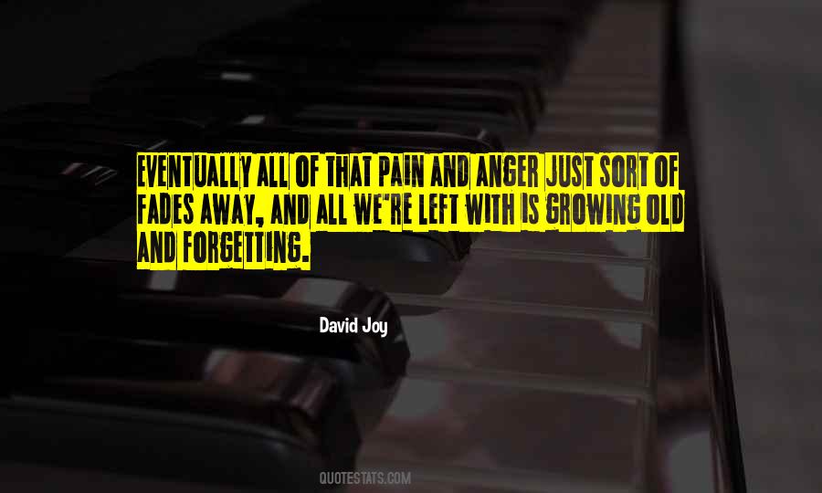 Quotes About Pain And Anger #154539