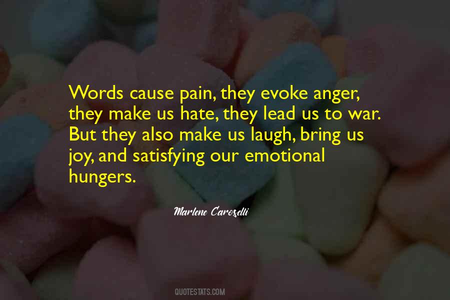 Quotes About Pain And Anger #309697