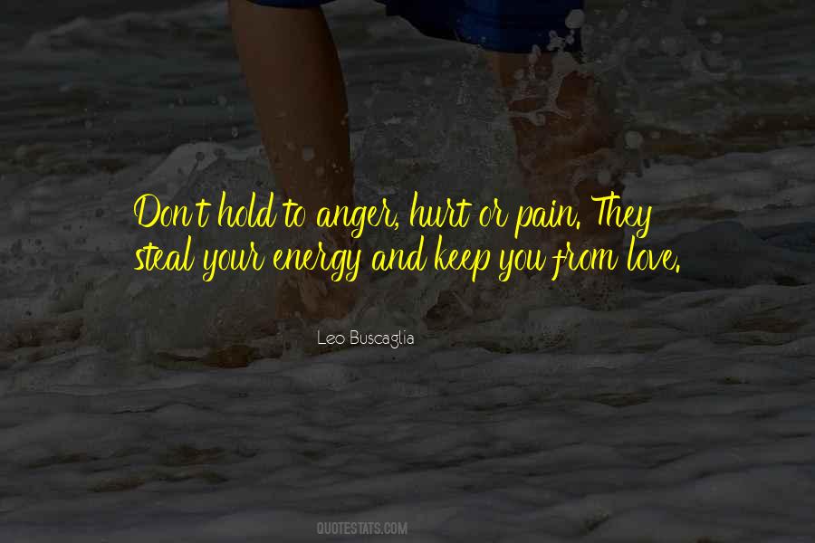 Quotes About Pain And Anger #828953