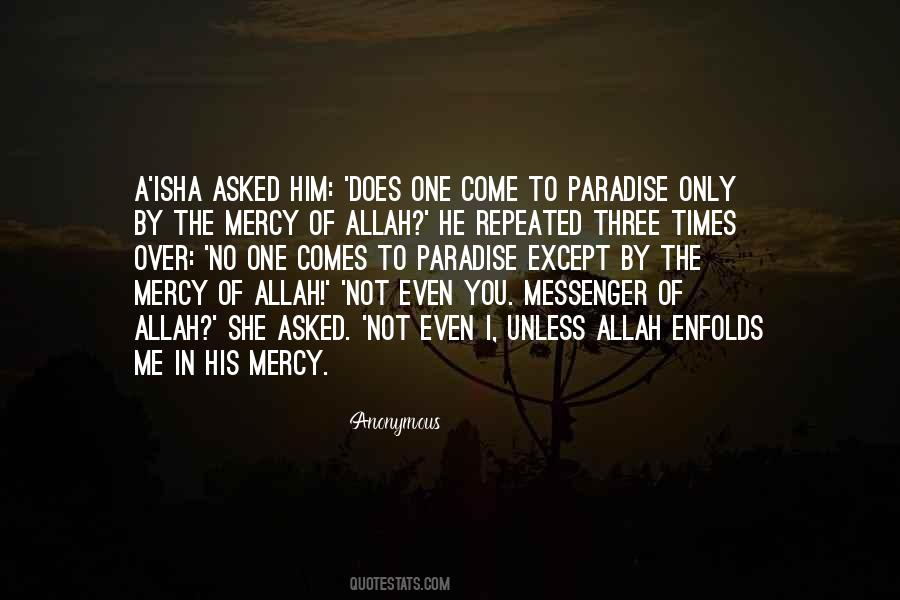Quotes About Allah's Mercy #1363470