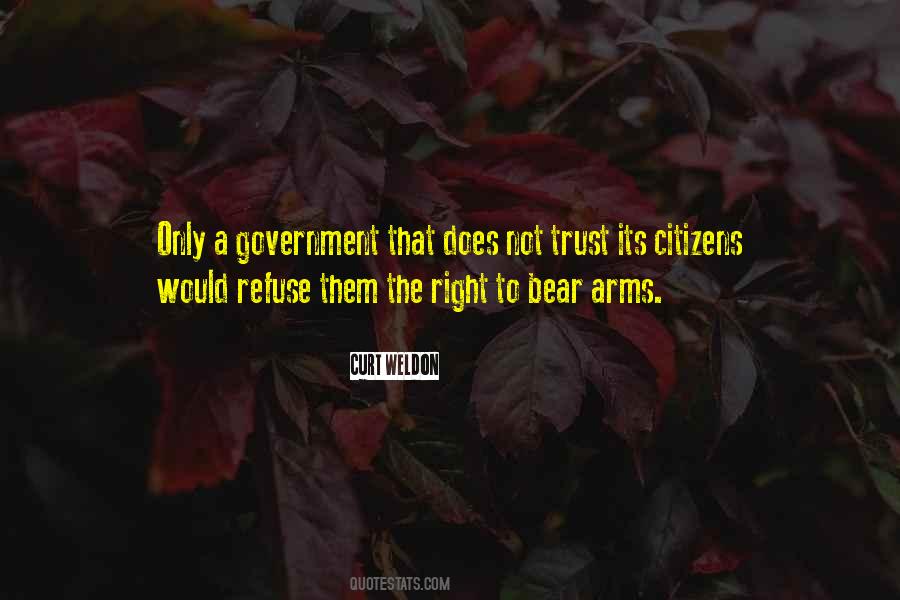 Quotes About Right To Bear Arms #1660646