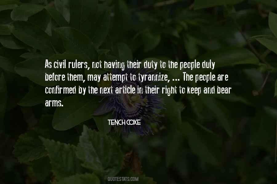 Quotes About Right To Bear Arms #1681135